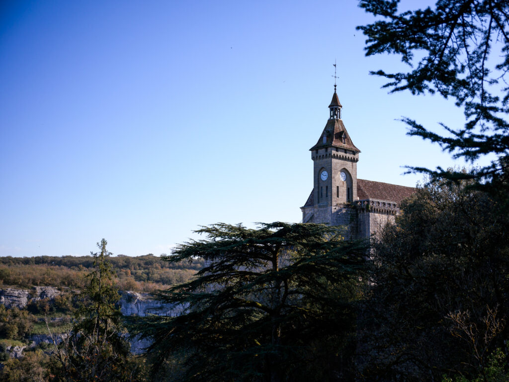 photo paysage château de Rocamadour. Sanctuaire Rocamadour