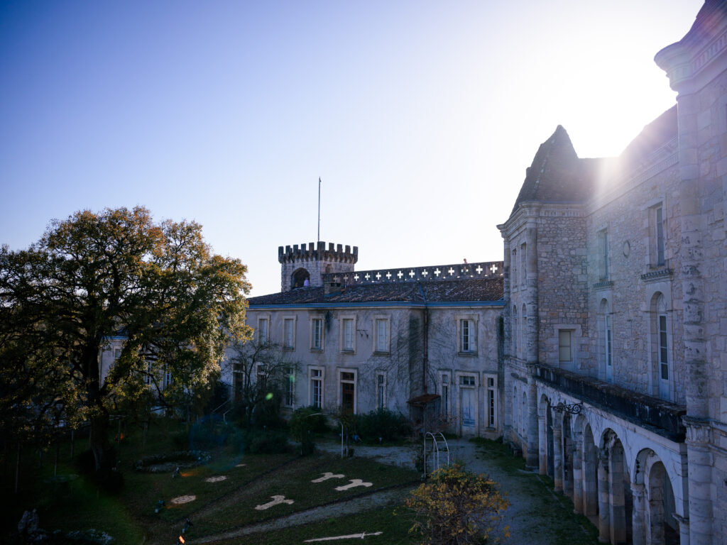 photo paysage château de Rocamadour. Sanctuaire Rocamadour