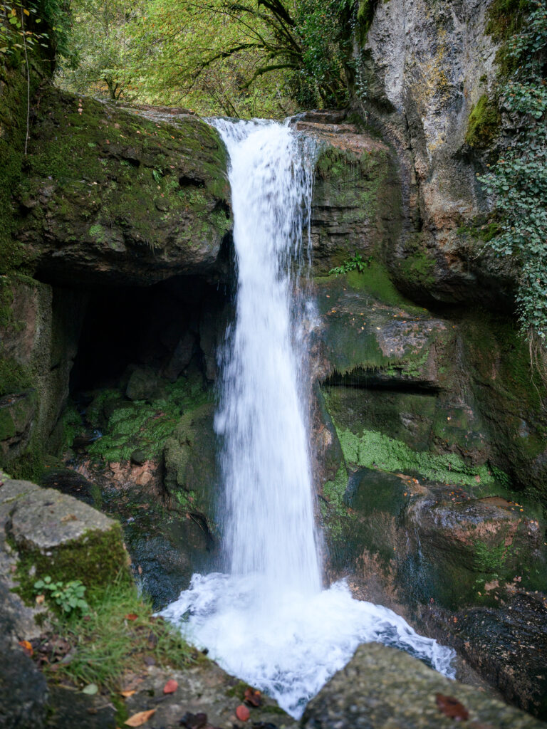 photo paysage Rocamadour. Randonnée dans les gorges de l'Alzou. Moulin de Saut