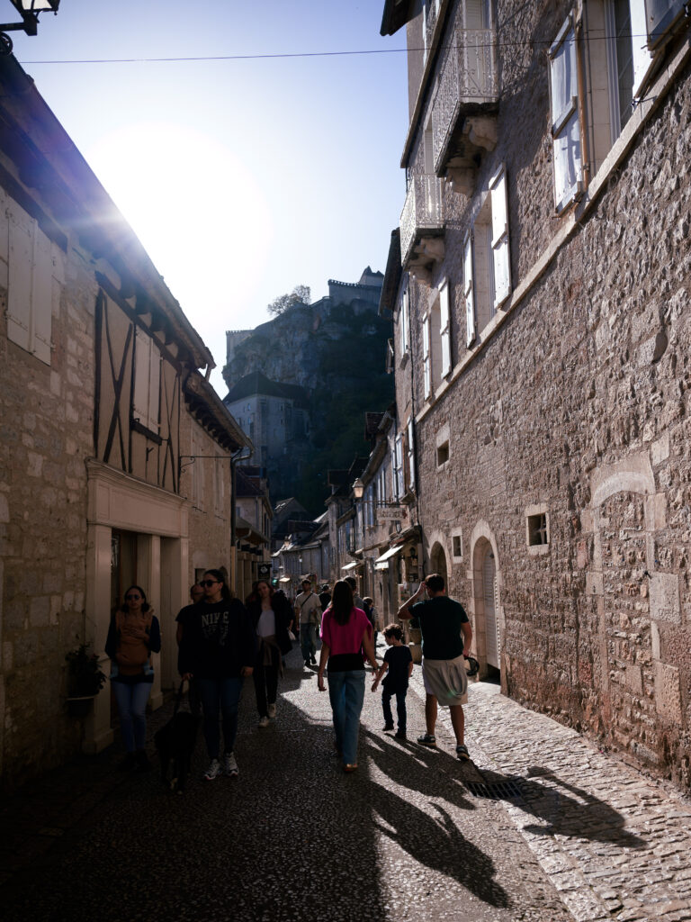 photo paysage Rocamadour. Entrée de Rocamadour.