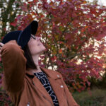 portrait femme canal du midi carcassonne shooting photo aux couleurs d'automne