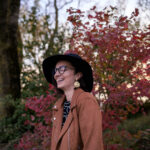 portrait femme canal du midi carcassonne shooting photo aux couleurs d'automne